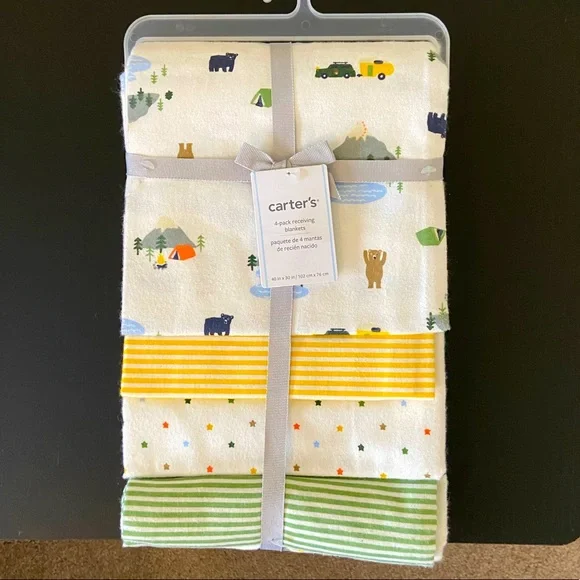 Carter's 4 discount pack receiving blankets